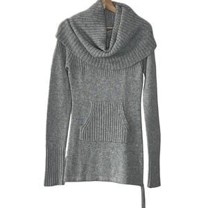 SLEEPING IN THE SNOW BY ANTHROPOLOGIE  COWL‎ NECK RABBIT HAIR SWEATER SIZE SSIZE